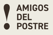 AMIGOS DEL POSTRE Logo