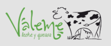 VÁLEME LECHE Y QUESOS Logo